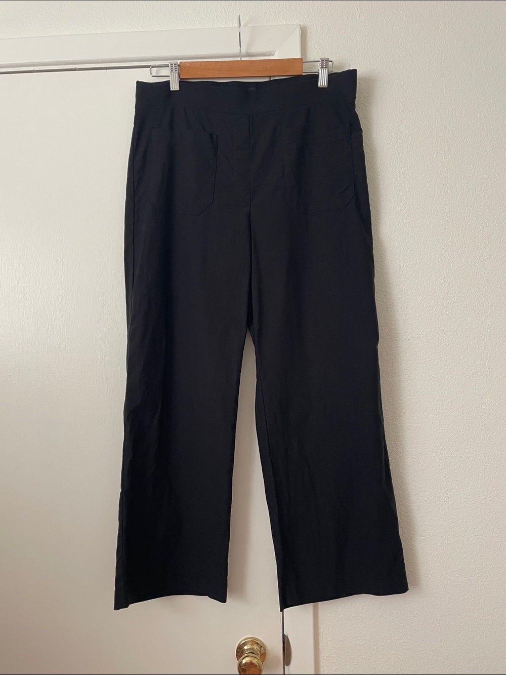 Counterparts Black Wide-Leg Pants